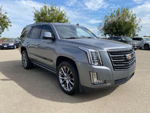 Satin Steel Metallic 2020 Cadillac Escalade Platinum
