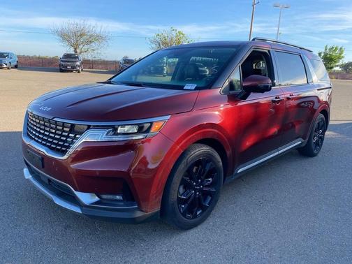 Flare Red 2024 Kia Carnival SX