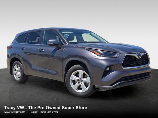 Magnetic Gray Metallic 2023 Toyota Highlander LE