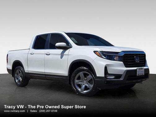 Platinum White Pearl 2023 Honda Ridgeline RTL