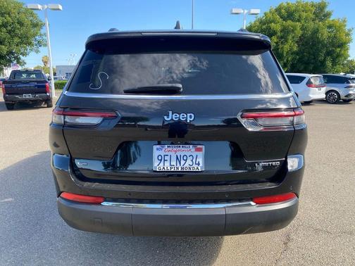 Diamond Black Crystal Pearlcoat 2021 Jeep Grand Cherokee L Limited
