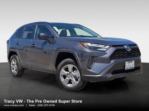 Magnetic Gray Metallic 2024 Toyota RAV4 Hybrid LE