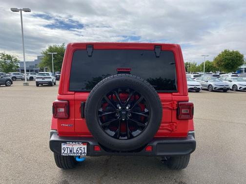 Firecracker Red Clearcoat 2024 Jeep Wrangler 4xe Sahara