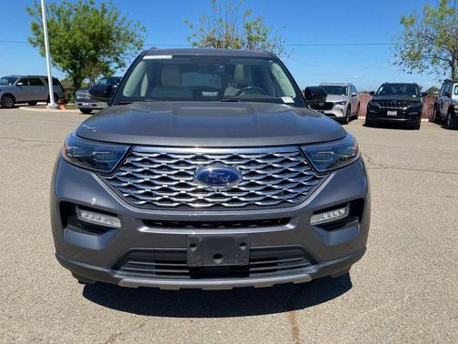 CARBONIZED GRAY METALLIC 2021 Ford Explorer Platinum