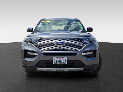 CARBONIZED GRAY METALLIC 2021 Ford Explorer Platinum