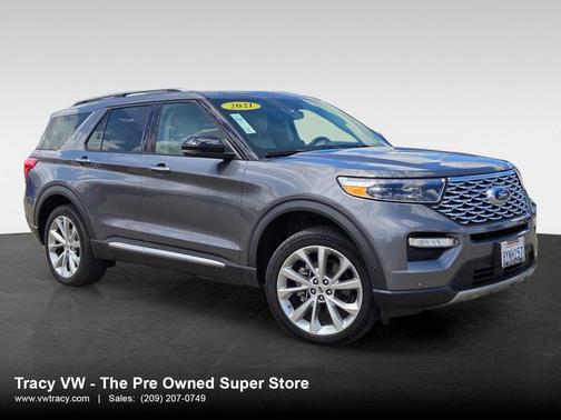 CARBONIZED GRAY METALLIC 2021 Ford Explorer Platinum