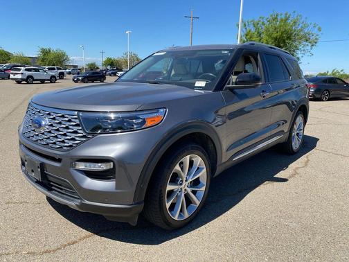 CARBONIZED GRAY METALLIC 2021 Ford Explorer Platinum