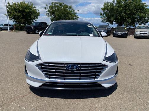 Hyper White 2022 Hyundai SONATA Hybrid Limited