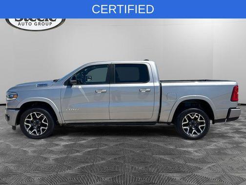 Billet Silver Metallic Clearcoat 2025 RAM 1500 Laramie