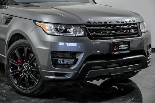Bosphorus Grey Metallic 2017 Land Rover Range Rover Sport 3.0L Supercharged HSE Dynamic
