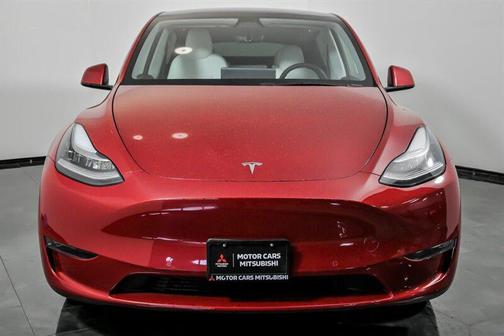 Red Multi-Coat 2021 Tesla Model Y Long Range Dual Motor All-Wheel Drive