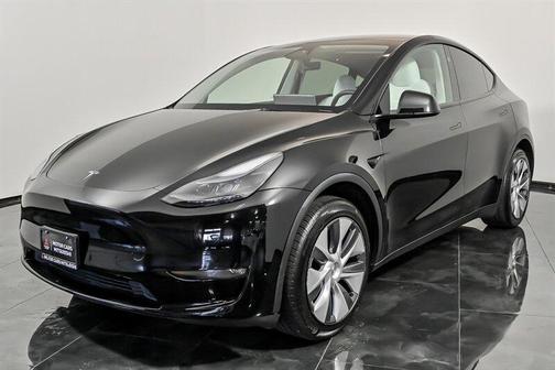 Solid Black 2024 Tesla Model Y Long Range Dual Motor All-Wheel Drive