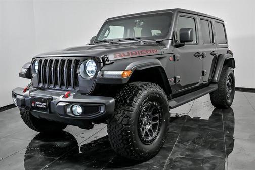 Granite Crystal Metallic Clearcoat 2021 Jeep Wrangler Unlimited Rubicon