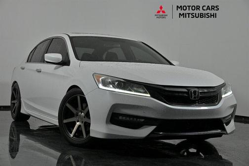 White 2017 Honda Accord Sport SE