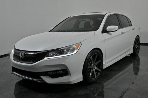 White 2017 Honda Accord Sport SE