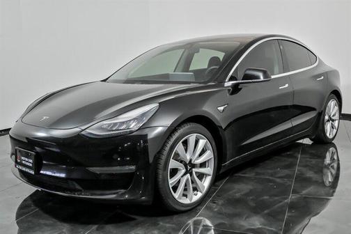Solid Black 2020 Tesla Model 3 Long Range