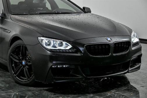 Matte Black 2015 BMW 650 xDrive