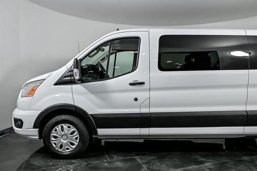 Oxford White 2022 Ford Transit-350 XLT