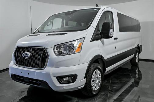 Oxford White 2022 Ford Transit-350 XLT