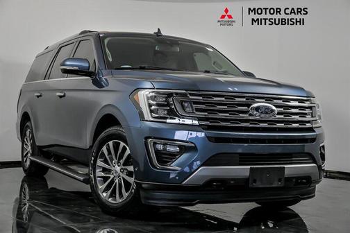 Blue Metallic 2018 Ford Expedition Max Limited