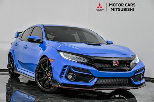 Boost Blue Pearl 2021 Honda Civic Type R Touring