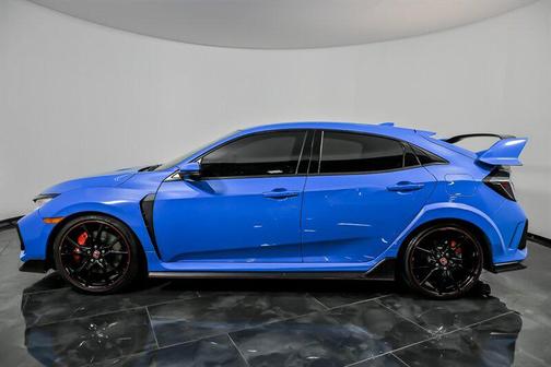 Boost Blue Pearl 2021 Honda Civic Type R Touring