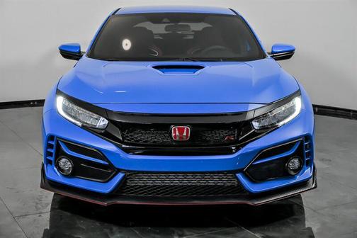 Boost Blue Pearl 2021 Honda Civic Type R Touring