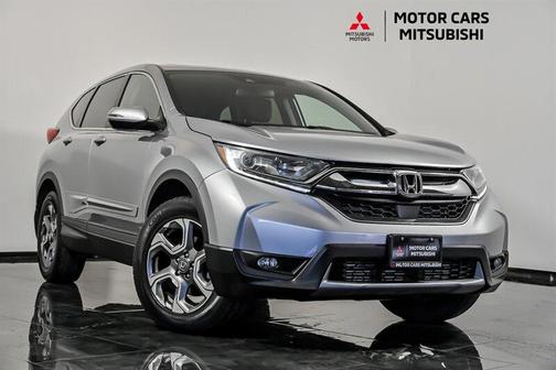 Lunar Silver Metallic 2017 Honda CR-V EX-L