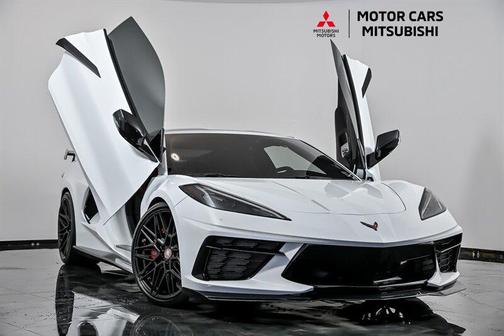 Arctic White 2023 Chevrolet Corvette Stingray w/1LT