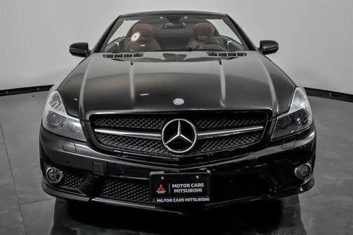 Black 2009 Mercedes-Benz SL-Class SL 63 AMG