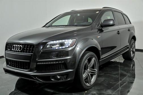 Lava Gray Pearl Effect 2014 Audi Q7 3.0T S line Prestige
