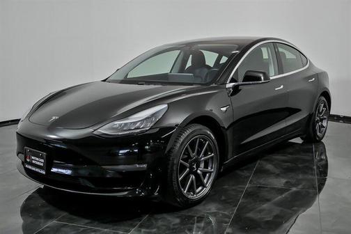 Solid Black 2019 Tesla Model 3 Long Range