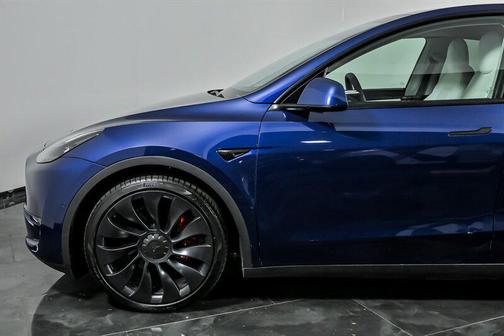 Deep Blue Metallic 2021 Tesla Model Y Performance Dual Motor All-Wheel Drive