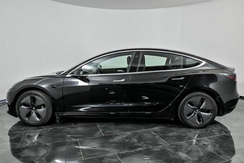 Solid Black 2019 Tesla Model 3 Long Range