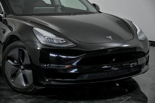 Solid Black 2019 Tesla Model 3 Long Range
