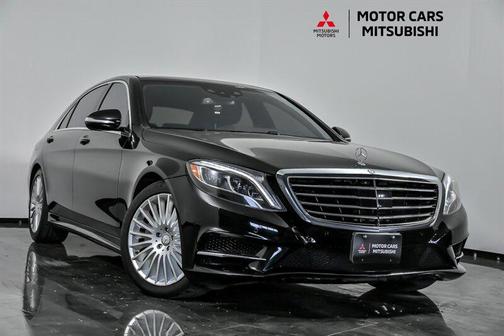Black 2015 Mercedes-Benz S-Class 4MATIC