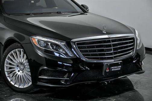Black 2015 Mercedes-Benz S-Class 4MATIC