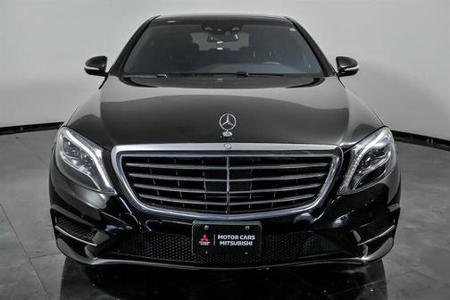 Black 2015 Mercedes-Benz S-Class 4MATIC