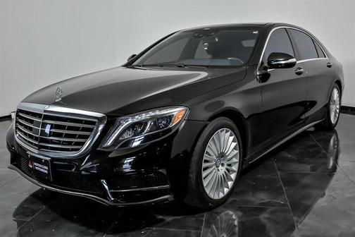 Black 2015 Mercedes-Benz S-Class 4MATIC