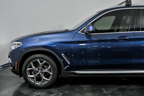 Phytonic Blue Metallic 2021 BMW X3 xDrive30i