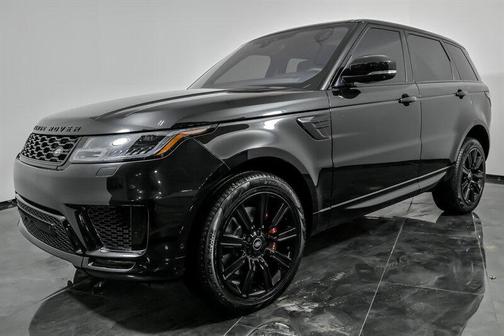 Santorini Black Metallic 2019 Land Rover Range Rover Sport HST MHEV