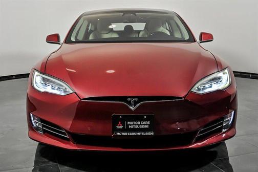Red Multi-Coat 2017 Tesla Model S 100D
