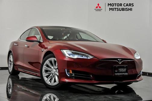 Red Multi-Coat 2017 Tesla Model S 100D