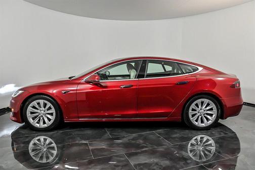 Red Multi-Coat 2017 Tesla Model S 100D