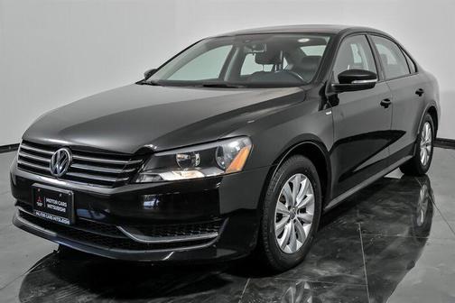 Black 2014 Volkswagen Passat 1.8T S