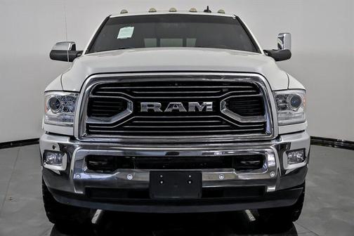 Pearl White 2018 RAM 3500 Longhorn