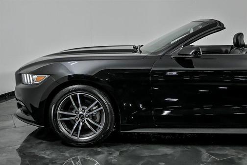 Shadow Black 2017 Ford Mustang EcoBoost Premium
