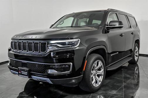 Diamond Black Crystal Pearlcoat 2022 Jeep Wagoneer Series II 4x4