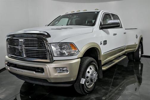 Bright White Clearcoat 2012 RAM 3500 Laramie Longhorn/Limited Edition