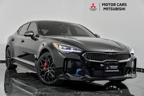 Aurora Black 2022 Kia Stinger GT2